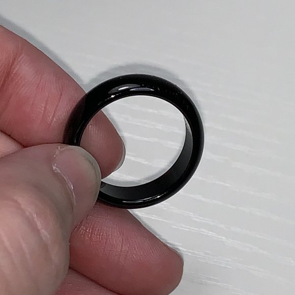 Onyx Solitaire Rings - Picture 9 of 11